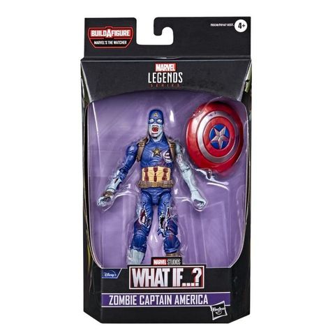 What If...? Marvel Legends Zombie Captain America (Marvel's The Watcher BAF)