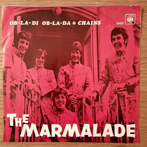 The Marmelade 7" singel plate