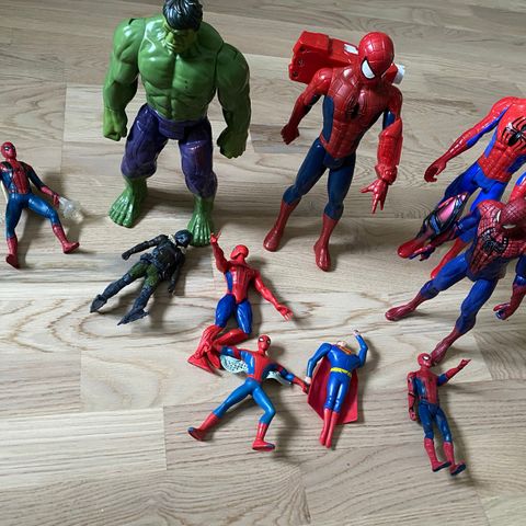 Superheros spidermen