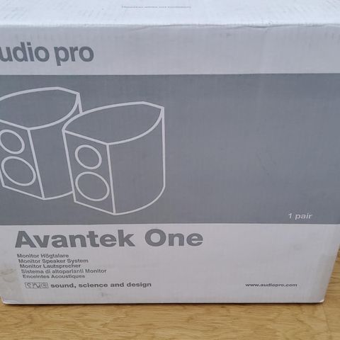 Audio pro avantek one