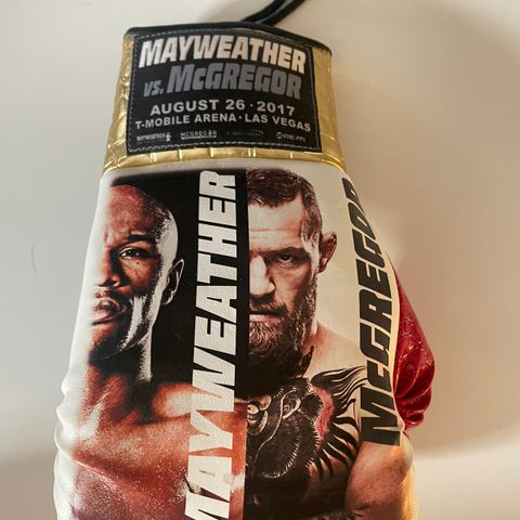 Mayweather vs McGregor Souvienir Glove