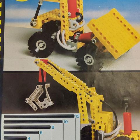Fin byggeinstruksjon Lego sett 8040