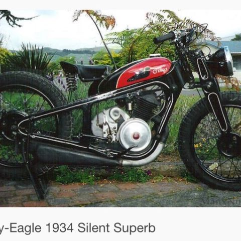 Coventry Eagle Silent Superb (1934-39) MC deler / sykler ønskes kjøpt