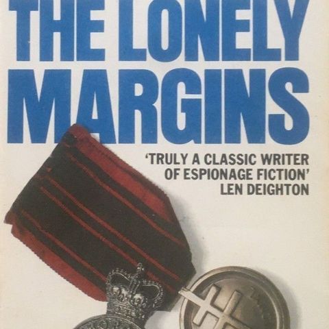 Ted Allbeury: "The Lonely Margins". Engelsk. Paperback