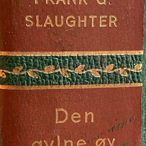 Frank G. Slaughter: "Den gylne øy"