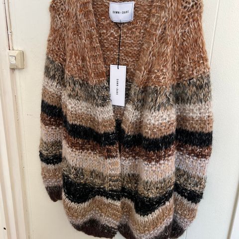 DAWN X DARE MARS MULTI STRIPE SOIL cardigan