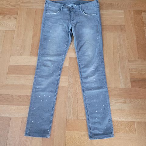 H&M Denim skinny bukse str. W 30  L 32