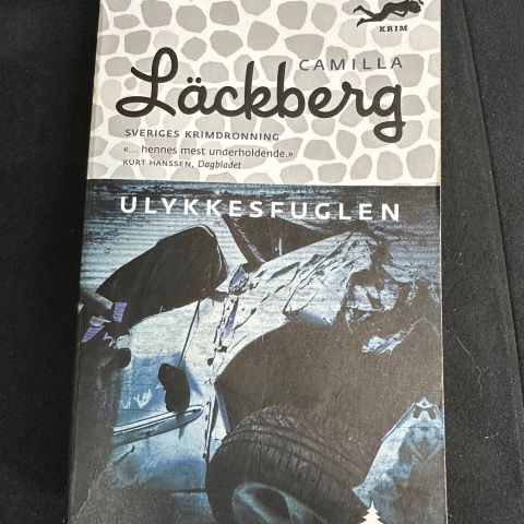 Ulykkesfuglen av svensk krimdronning Camilla Läckberg