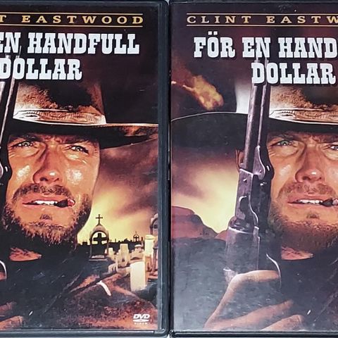 2 DVD.A FISTFUL OF DOLLARS.