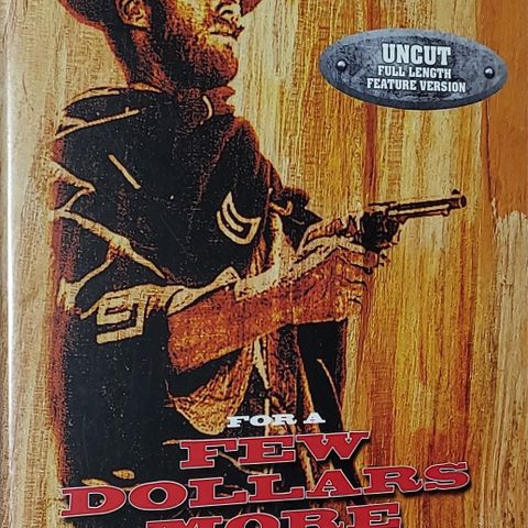 DVD.FOR A FEW DOLLARS MORE.