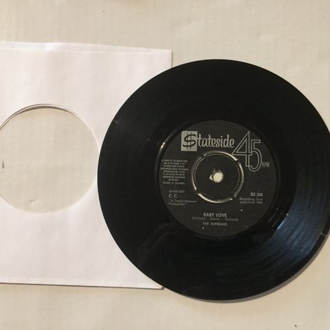 THE SUPREMES / BABY LOVE - 7" VINYL SINGLE