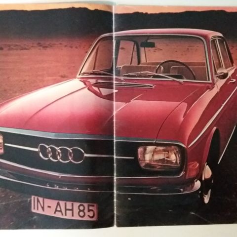 AUDI 60L -brosjyre.