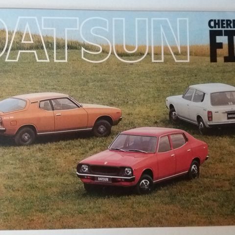 DATSUN CHERRY FII -brosjyre.