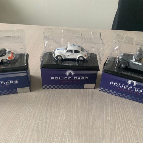 Police Cars collection