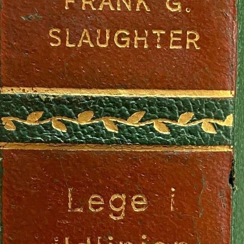 Frank G. Slaughter: "Lege i ildlinjen"