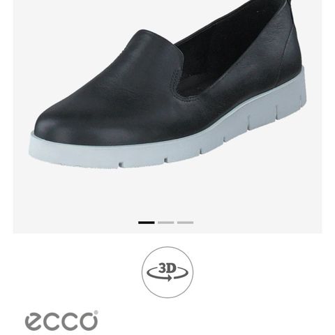 Ønsker å kjøpe Bella Ecco sko, loafers i sort eller mørk grå, str 40