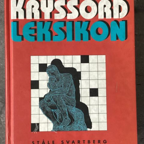 KRYSSORD BOK-1 ekstra stor og tykk bok«KRYSSORD EXPERTEN». 980 s. 1530 g
