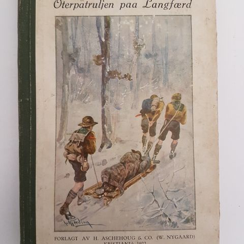 Oterpatruljen paa langfærd  : E. Le. Breton- Martin  ( 1922 )