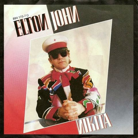 Elton John – Nikita ( 7", Single 1985)