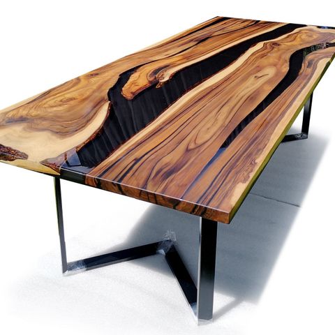 River table Benkeplate plank for epoxy bord , Bordplate heltre