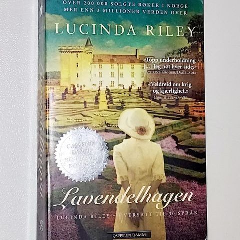 LUCINDA RILEY BOK.LAVENDELHAGEN.