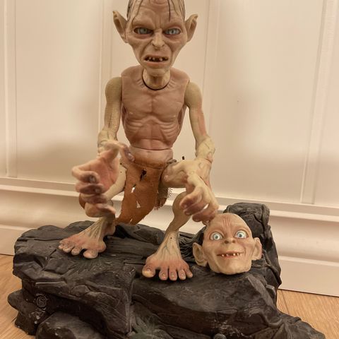 Ringenes Herre Gollum figur - Lord of the Rings, film samleobjekt