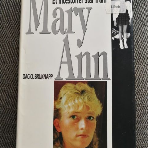 Sterk bok: Mary Ann. Et incestoffer står fram