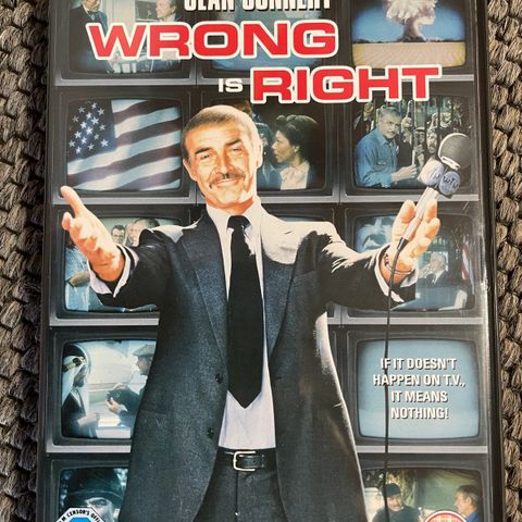 [DVD] Wrong is Right - 1982 (norsk tekst)