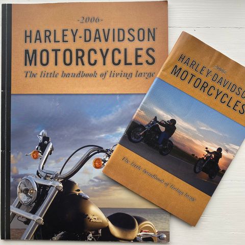 2006 Harley-Davidson brosjyrer