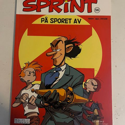 Sprint album nr: 56, På sporet av Z.