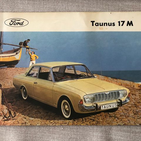 Brosjyre fra 1966 Fort Taunus 17 M