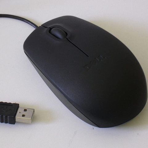 Dell Optical Mouse- MS111L ( BLACK) - DATAMUS