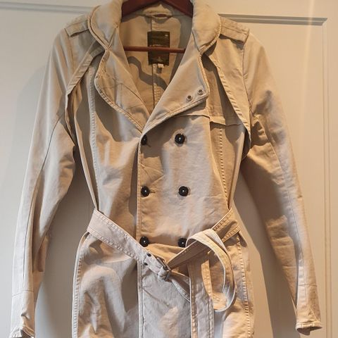 G-Star kort trenchcoat str S