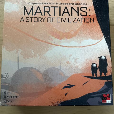 Martians a story of civilization brettspill