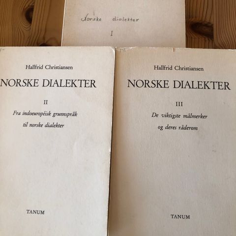 Norske dialekter - 1, 2 og 3.