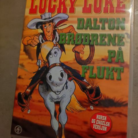 Lucky Luke - Dalton Brødrene på Flukt ( DVD) - 1984