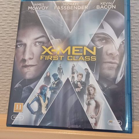 X-Men: First Class - Action / Science fiction / Eventyr (Blu-ray) –  3 for 2