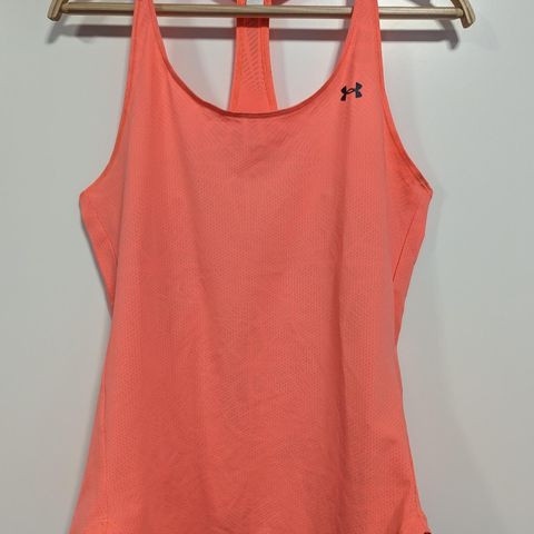 Under Armour Heat Gear Tank Topp Racerback Sportsklær Treningstop