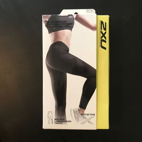 Uåpnet 2XU tights med refleks