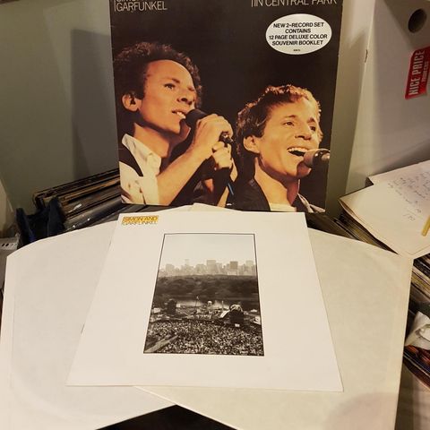 Simon & Garfunkel the concert in central park 2lp