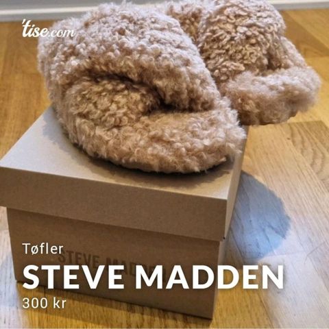 Steve Madden tøfler størrelse 36