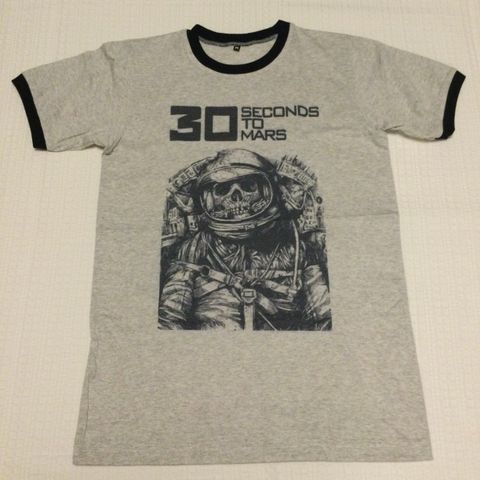 Ubrukt Thirty seconds to Mars t-shirt. Str. M