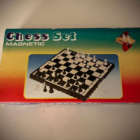 Sjakk reisespill m/magneter