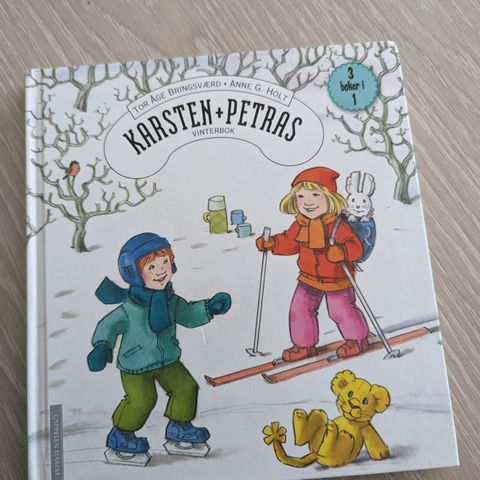 Karsten og Petra vinterbok ❄️⛄💙