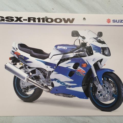 Suzuki GSX-R 1100 1995 Brosjyre