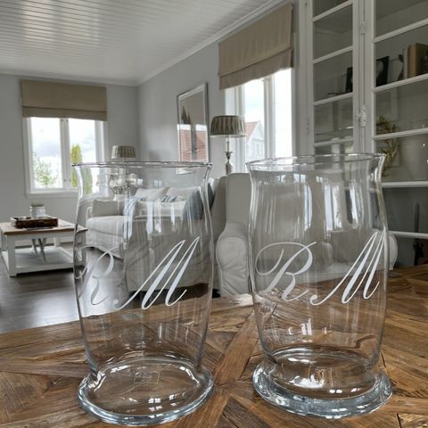 Riviera Maison glass vaser/hurricane