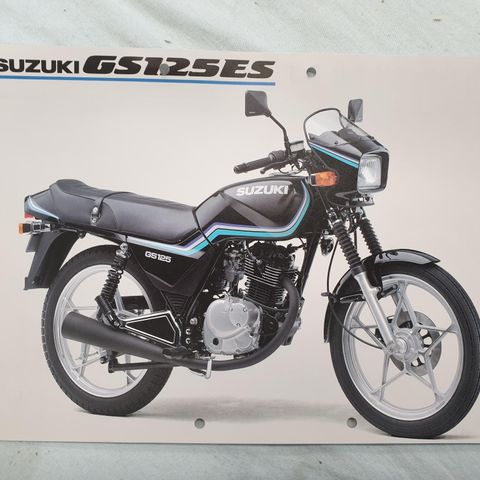Suzuki GS 125 ES  brosjyre