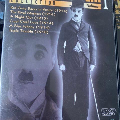 charlie chaplin dvd 1 og 4