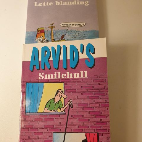 Arvid's Smilehull og Lette blanding. Humor Vitser