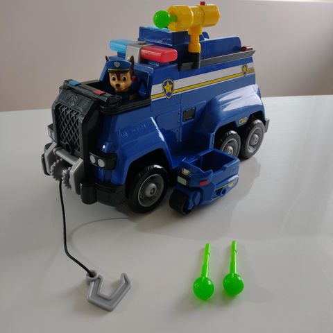 Paw Patrol Ultimate Police Rescue Cruiser - med Chase figur og mini-motorsykkel